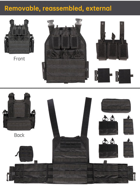 Outdoor Quick Dismantling Tactical Vest Outdoor Equipment 6094 Tactical Vest CS Training Equipment - V.I.P Digital Presence