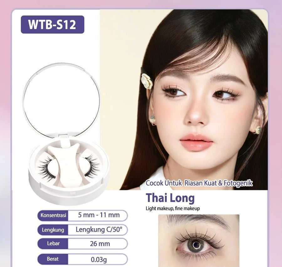 Natural Thick Portable Adhesive Free Eyelash Magnetic Suction Eyelash Style - V.I.P Digital Presence