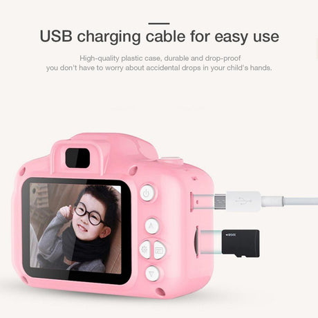 Children Mini Camera Kids Educational Toys for Children Baby Gifts Birthday Gift Digital Camera 1080P Projection Video Camera - V.I.P Digital Presence