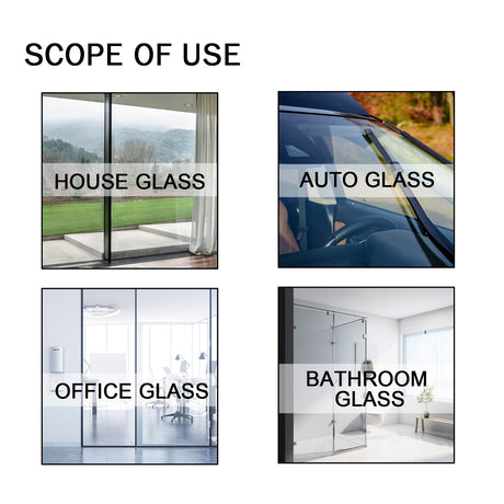 Nano Coat One Way Mirror Sponge, Car Windshield Bathroom Office Floor-To-Ceiling Window Glass Nanosponge Wipe - V.I.P Digital Presence