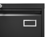 Filing Cabinet Lateral File Cabinet 3 Drawer Blcak Locking Metal File Cabinets Three Drawer - V.I.P Digital Presence