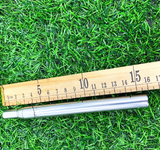Varilla de fuego para acampar y picnics al aire libre, utensilios de cocina para exteriores, tubo de fuego expandible, acero inoxidable