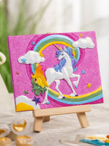 Kit de pintura al óleo 3D DIY de unicornio en relieve