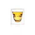 Double layered skull glass, creative bar glass, transparent insulated water glass, skull glass, beer glass, imprisoning pirates - V.I.P Digital Presence
