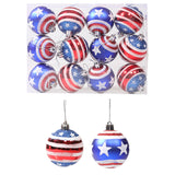 Hanging decorative props Captain America Christmas plastic ball hand-painted ball cover - V.I.P Digital Presence