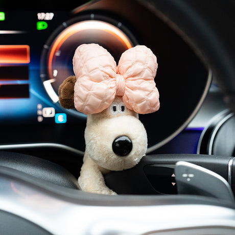 Car small ornaments cute head dog plush doll sentimental car interior decoration supplies - V.I.P Digital Presence