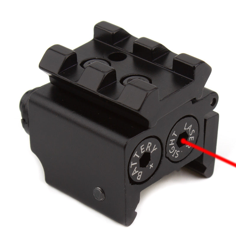 Low base small fishbone mini hanging red laser sight 20mm guide rail - V.I.P Digital Presence