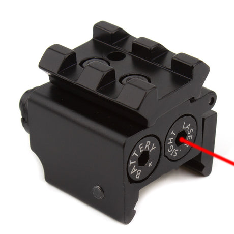 Low base small fishbone mini hanging red laser sight 20mm guide rail - V.I.P Digital Presence