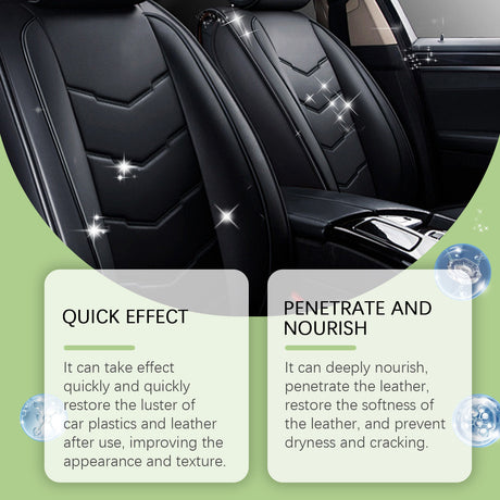 Car Leather Reconditioning Spray, Clean And Decontaminate Bright Car Interior Repair Maintenance Care Spray - V.I.P Digital Presence