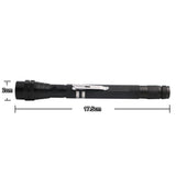 Outdoor Camping Tactical Flash Light Torch Spotlight 3x LED Telescopic Flexible Magnetic LED - V.I.P Digital Presence