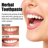 Aloe Whitening Toothpaste Cleans Mouth, Removes Odor, Freshens Breath, Removes Stains, Brighens Teeth And Beautifies Teeth - V.I.P Digital Presence