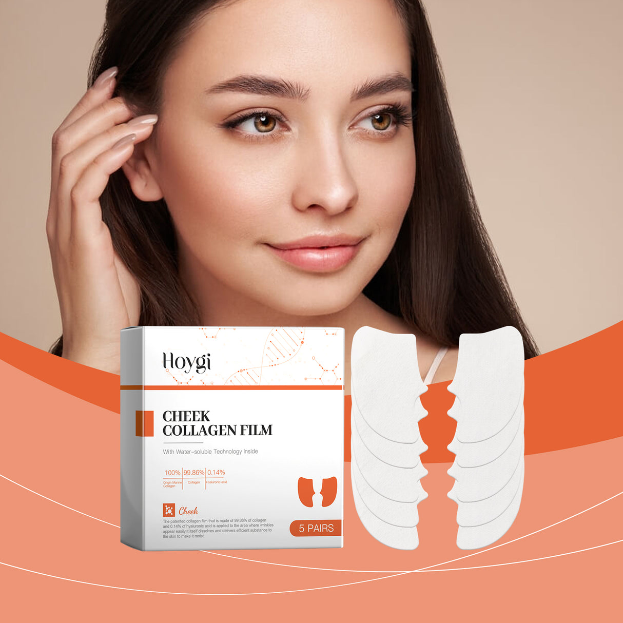 Hydrolyzed Collagen Patch Hoygi Collagen Patch Moisturizing Gentle Care Patch