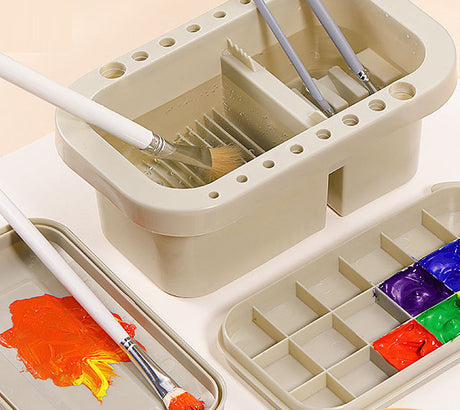 Multi functional three piece pen washing bucket set - V.I.P Digital Presence