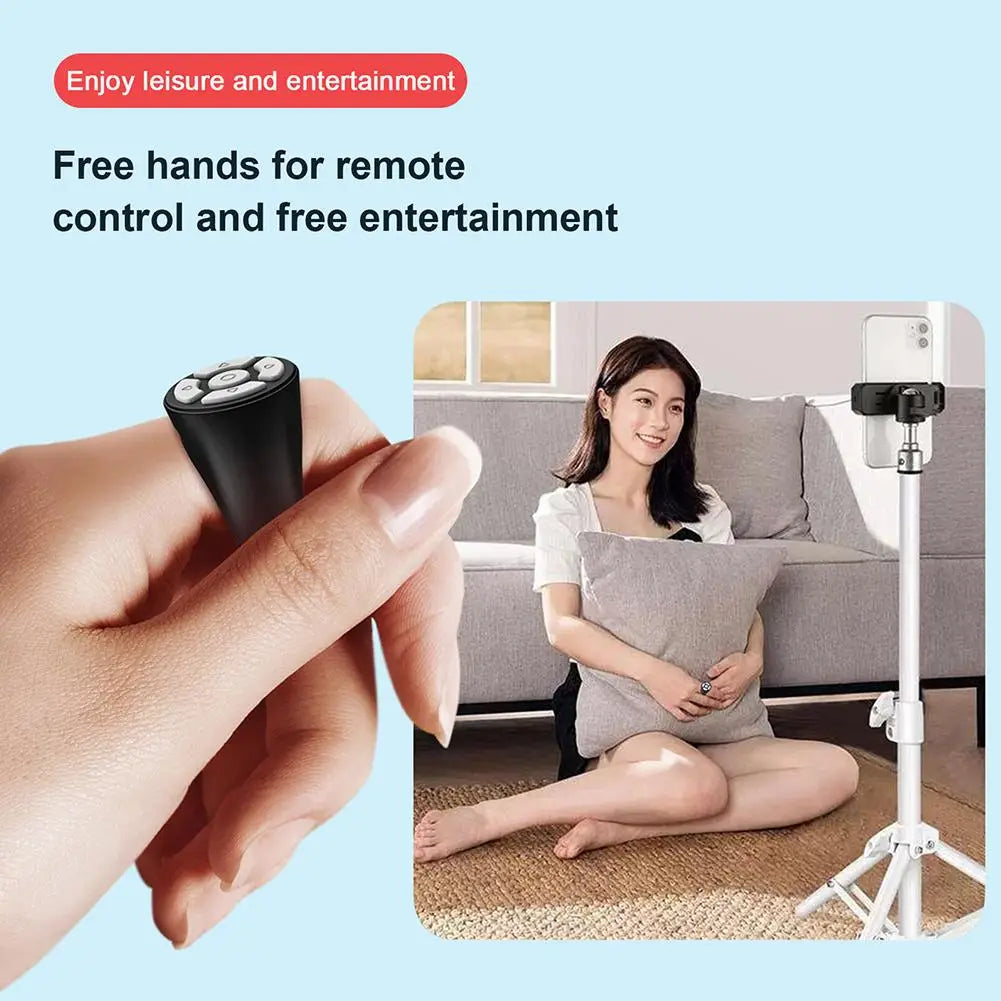 Bluetooth ring remote control tablet phone camera controller remote control page turning - V.I.P Digital Presence