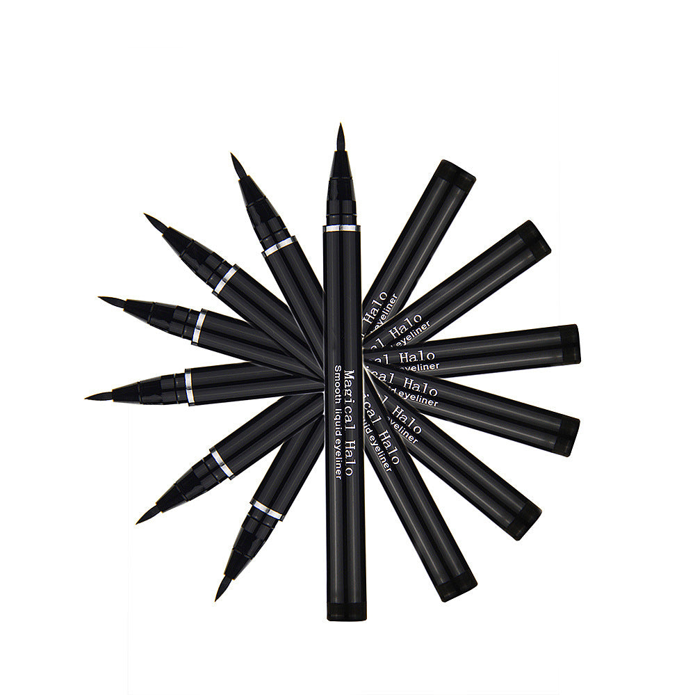 Magical Halo Black Eyeliner Waterproof Sweat-Proof Quick-Drying Hard-Headed Liquid Eyeliner - V.I.P Digital Presence