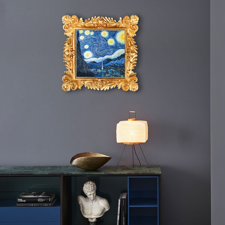 Kit de pintura al óleo 3D DIY "Relieve" de la Noche Estrellada de Van Gogh