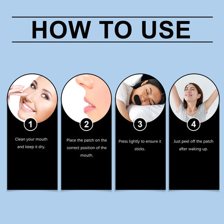 Anti-Snoring Sleep Patch Anti-Snoring Care At Night Physical Ventilation Anti-Snoring Patch - V.I.P Digital Presence