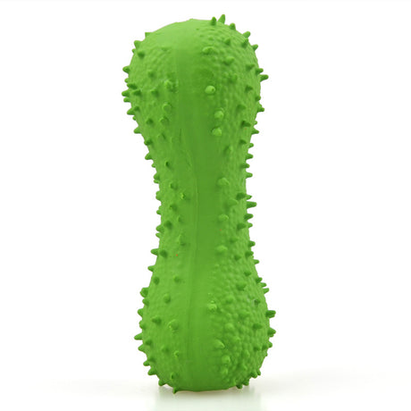 New Pet Latex Toy with Spiked Bone and Four-Corner Square Latex Sound Toy Durable Teeth-Cleaning Dog Toy - V.I.P Digital Presence