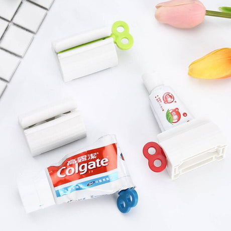 Bathroom Accessories Toothpaste Device Multifunctional  Dispenser Facial Cleanser Squeezer Clips Manual Lazy Tube Squeezer Press - V.I.P Digital Presence
