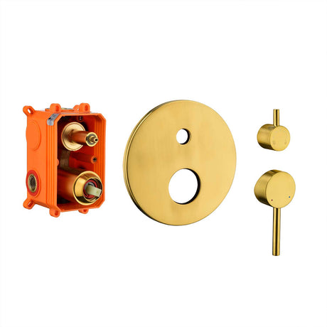 Shower System with Shower Head  Hand Shower Slide Bar Bodysprays, Shower Arm  Hose Valve Trim  and Lever Handles - V.I.P Digital Presence