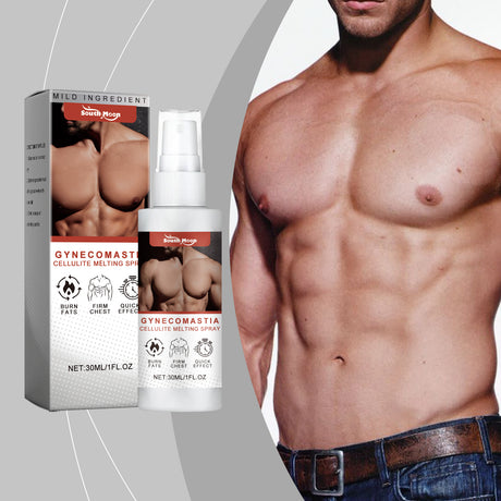 Men's Chest Spray, Breast Contour Gentle Skin Care Spray - V.I.P Digital Presence