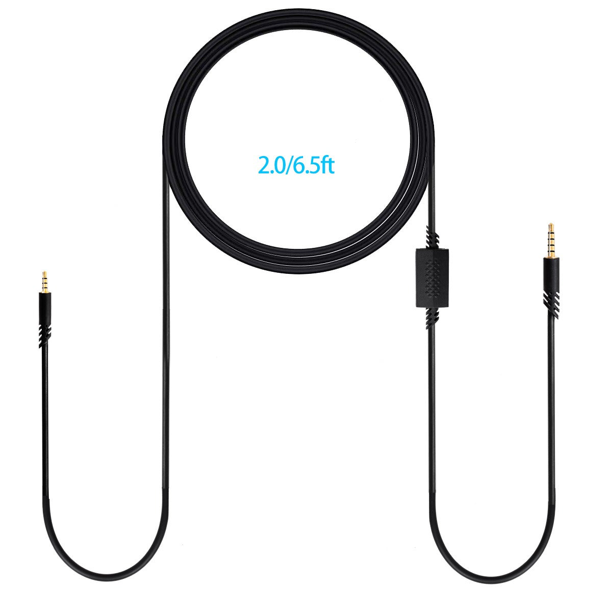 Suitable for Logitech ASTRO A10 A40 gaming headphones Ps4 connection cable headphone audio cable - V.I.P Digital Presence