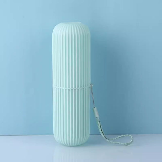 Plastic toothbrush box portable toothbrush cup brushing teeth mouthwash cup and dental cylinder - V.I.P Digital Presence