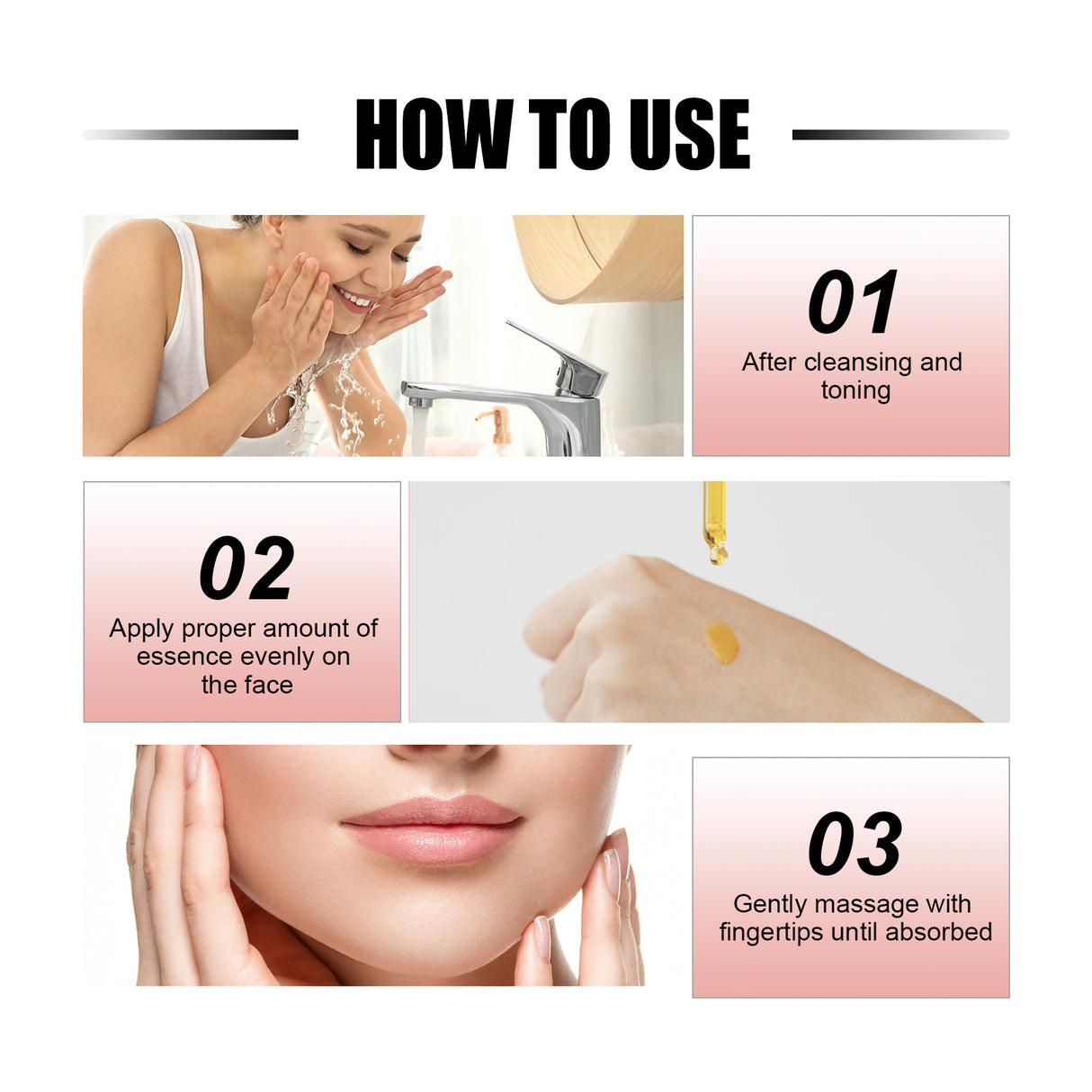 Ginseng Snail Essence, Brightening Skin Moisturizing And Repairing Dull Skin And Anti-wrinkle Essence