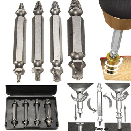 Double Side Damaged Screw Extractor Drill - V.I.P Digital Presence