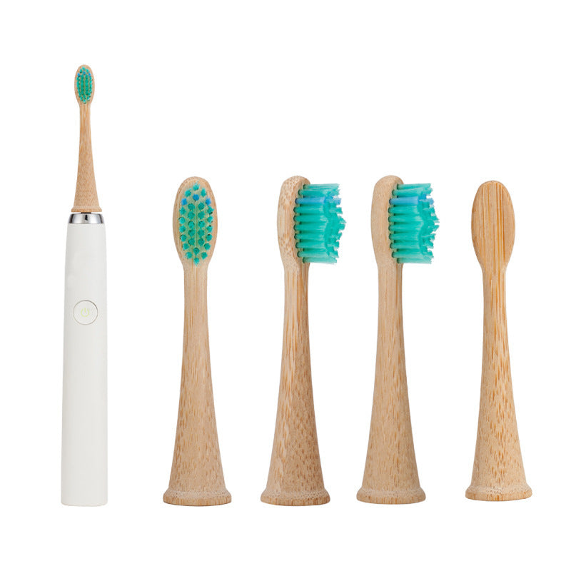 Bamboo toothbrush head compatible with Philips HX3/6/9 series electric toothbrush DuPont hair bamboo toothbrush head - V.I.P Digital Presence