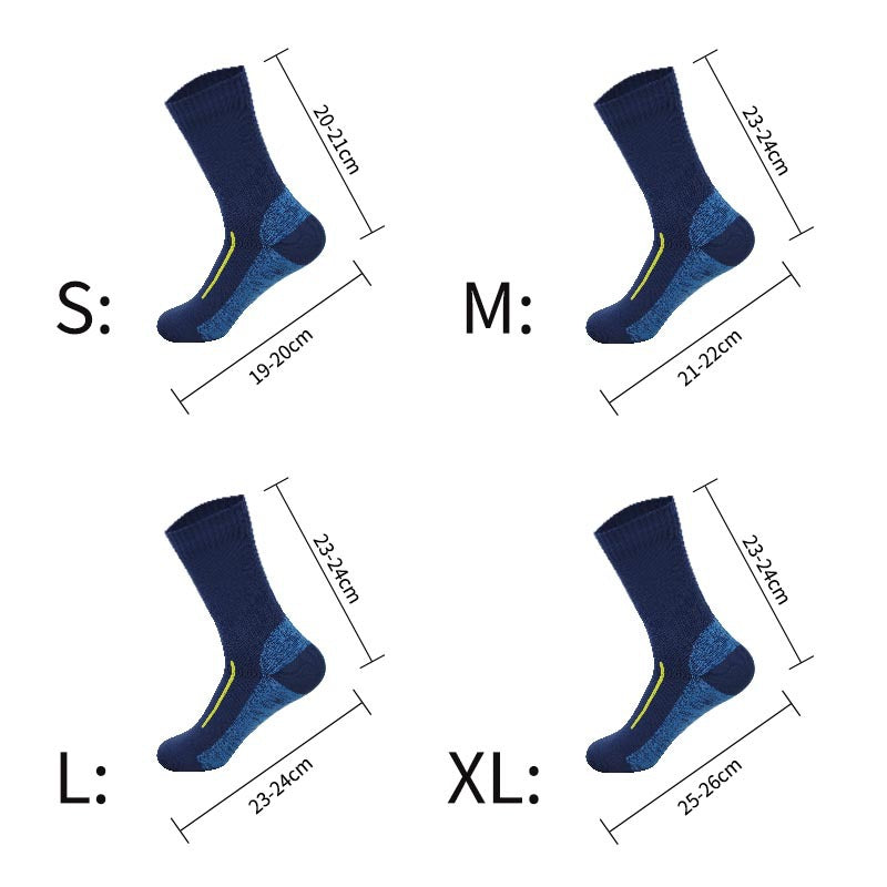 Calcetines impermeables, transpirables, para exteriores, impermeables, para senderismo, vadeo, acampada, esquí de invierno, para montar a caballo, para nieve, cálidos e impermeables.