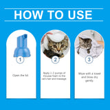 Cat Cleaning Mousse With Kitty Cleaning Foam Pet Care Gentle Non-Irritating Cleaning Mousse - V.I.P Digital Presence