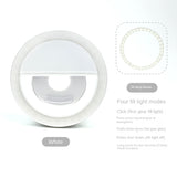 RK-12 Mobile Phone Fill Light Wholesale Live Beauty Selfie Lighting Round Flash Charging LED Fill Light - V.I.P Digital Presence