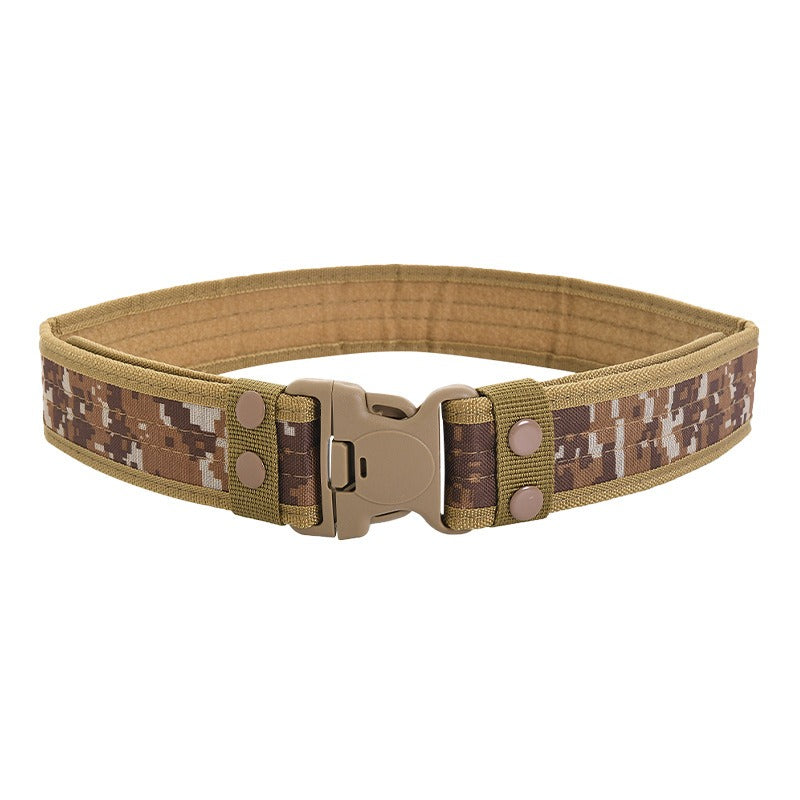 5.0 Oxford Cloth Tactical Belt Velcro Wrapped Outdoor Canvas Belt - V.I.P Digital Presence