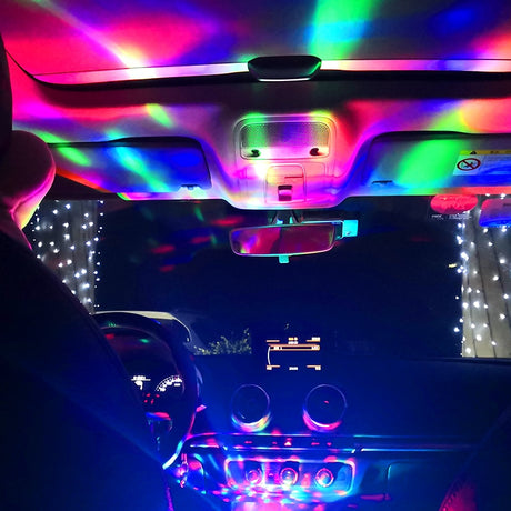 Mini USB Colorful Atmosphere Light Car USB Party Light DJ LED RGB Interior Lamp Club Disco Magic Stage Effect Portable Lights - V.I.P Digital Presence