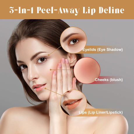Tattoo Liner, Outline Lip Shape And Develop Lip Color Lasting Waterproof And Not Easy To Fade Peeling Lip Liner - V.I.P Digital Presence