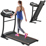 Home folding treadmill with pulse sensor, 2.5-horsepower silent brushless motor, 3-level tilt, 12 preset programs - V.I.P Digital Presence