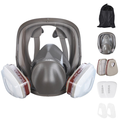 Gas mask spray painting dust chemical pesticide decoration polishing fire protection 6800 same type gas mask - V.I.P Digital Presence