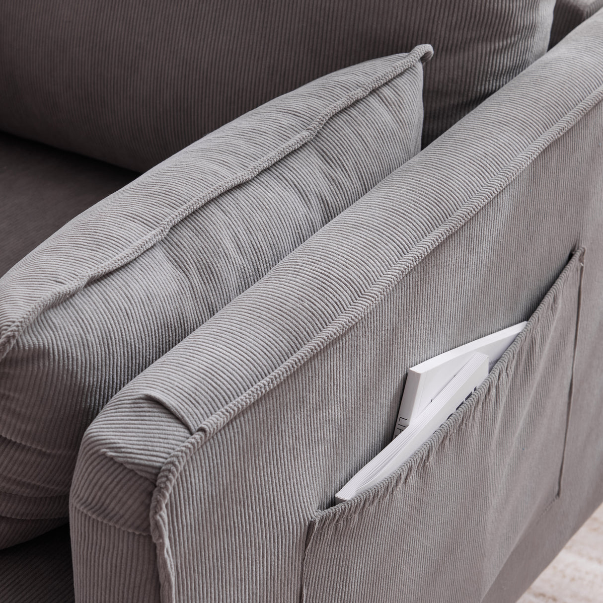 29.5 "W Modern Fabric Decorative Chair Armchair Upholstered Reading Chair Single Sofa Casual Club Chair