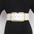 Ladies' cowhide wide waistband waistband decorative skirt windbreaker belt waistband - V.I.P Digital Presence