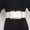 Ladies' cowhide wide waistband waistband decorative skirt windbreaker belt waistband - V.I.P Digital Presence