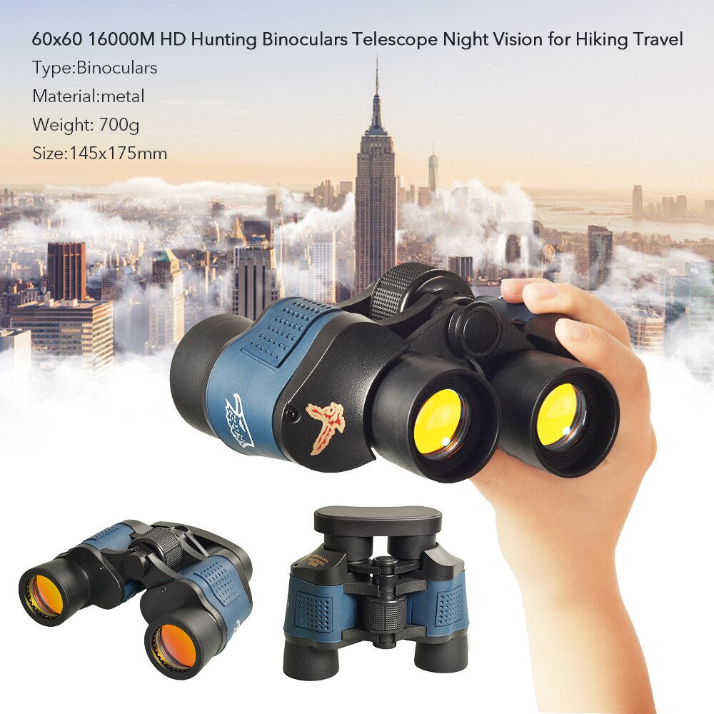 Telescopio profesional APEXEL 60X60, binoculares de 10000 m de alta potencia para caza al aire libre, binoculares de visión nocturna óptica, impermeables. 