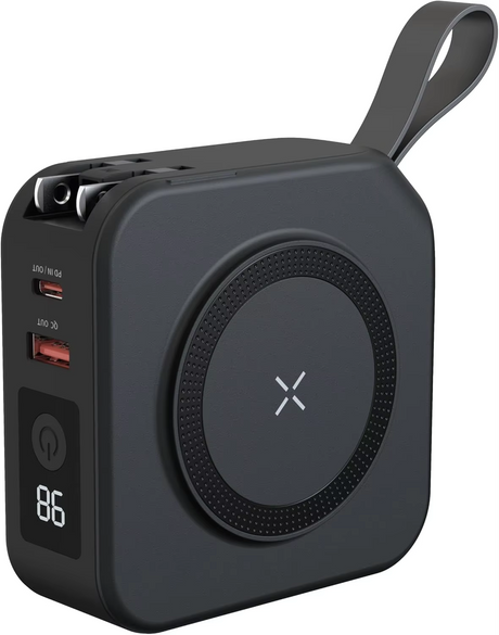 Five in one magnetic wireless power bank 22.5W portable power bank 10000mAh travel charger - V.I.P Digital Presence