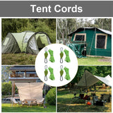 Outdoor camping canopy wind rope tent rope pulley adjuster windproof rope light fixture buckle hanging rope adjustable lifting - V.I.P Digital Presence