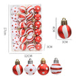 Christmas decorations Christmas trees gifts decorations mini painted Christmas balls - V.I.P Digital Presence