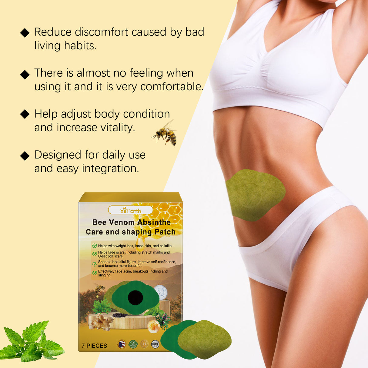 Beesvenom Slimming And Shaping Stick With Beesvenom Essence Body Care For Firming Skin Curves And Body Shaping Stick - V.I.P Digital Presence