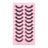 New Russian Volume False Eyelashes DD Curved Thick Eyelashes Ten Pairs Of Chemical Fiber Natural Charm Eyelashes - V.I.P Digital Presence