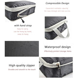 Travel compression packing cubes – ultralight, expandable, for luggage organization - V.I.P Digital Presence