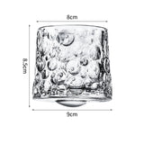 Hand drawn rotating glass cups multiple multi-purpose whiskey glasses rotating glass cups - V.I.P Digital Presence