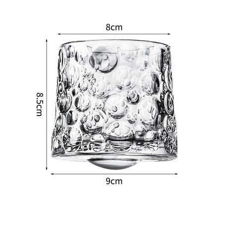 Hand drawn rotating glass cups multiple multi-purpose whiskey glasses rotating glass cups - V.I.P Digital Presence